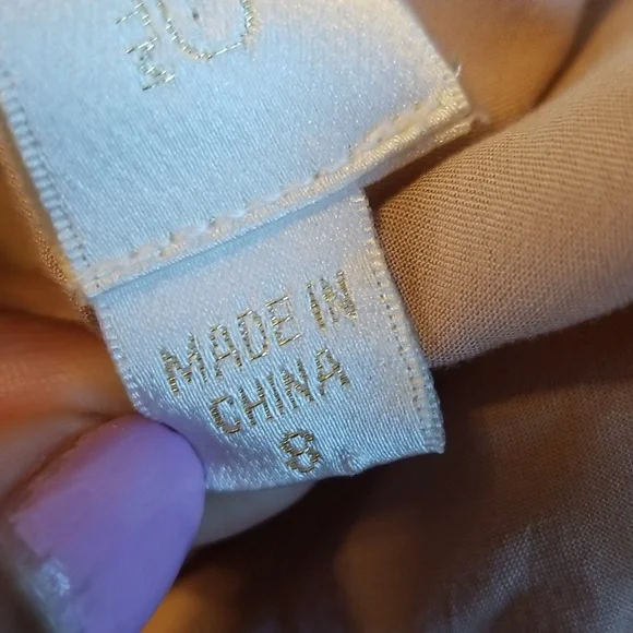 The Jetset Diaries Floral Long Sleeve Maxi Dress Tan Black Below Knee Size Small - Picture 12 of 14